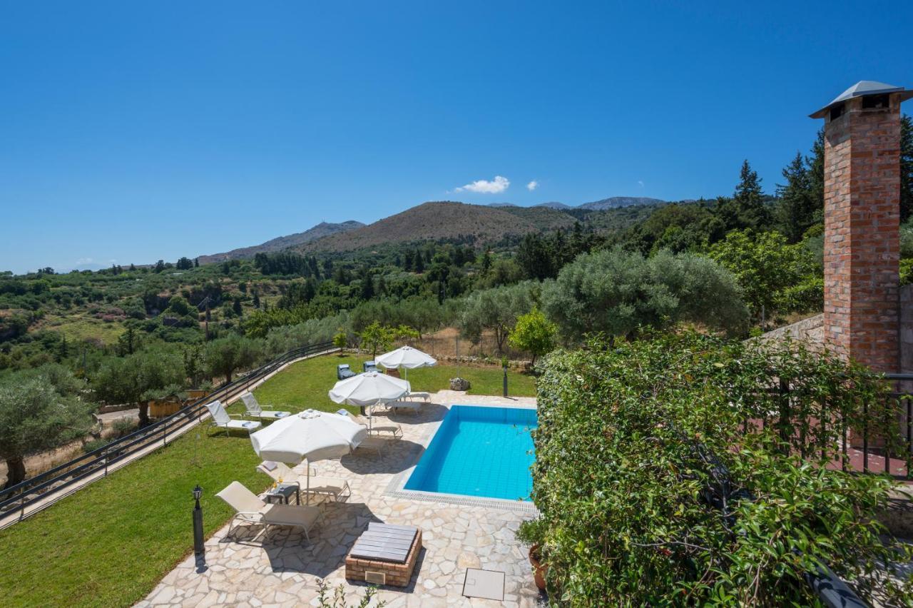 Boutique Villa Petra Amanda Heated Pool Optional Filippos Exterior photo