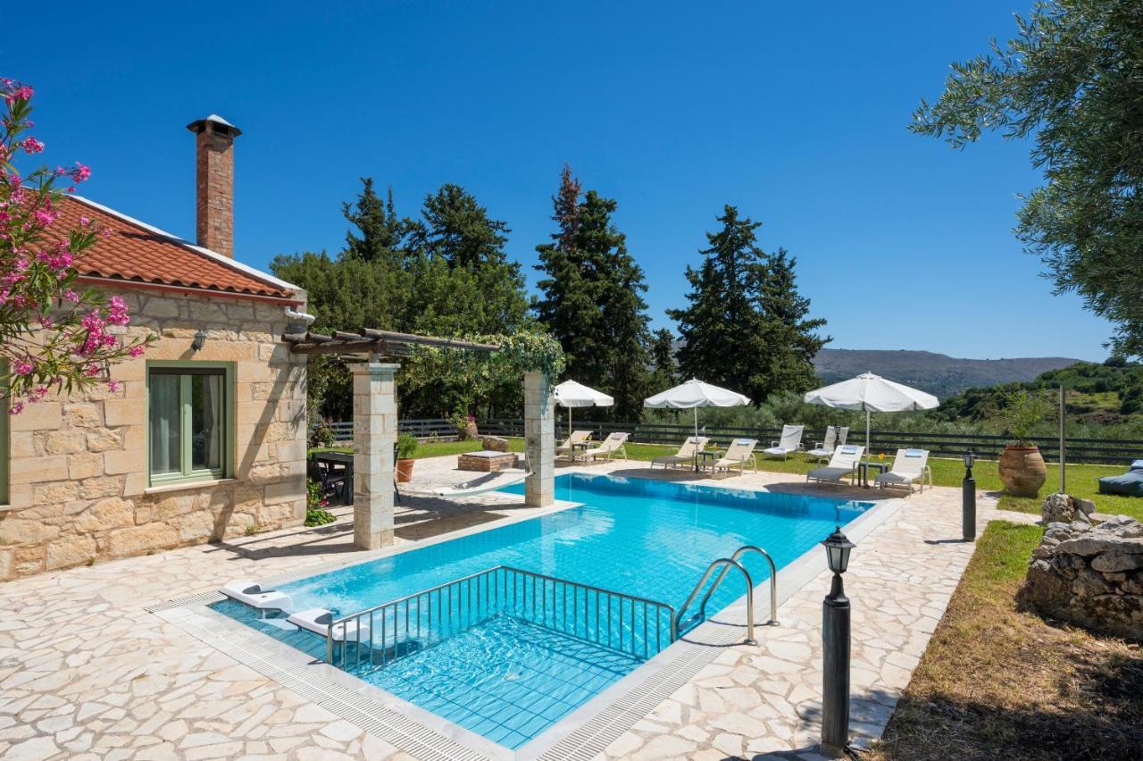 Boutique Villa Petra Amanda Heated Pool Optional Filippos Exterior photo