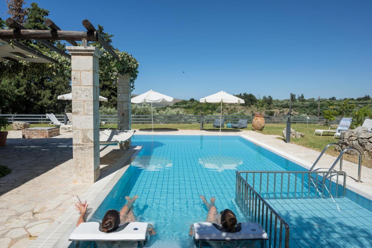 Boutique Villa Petra Amanda Heated Pool Optional Filippos Exterior photo