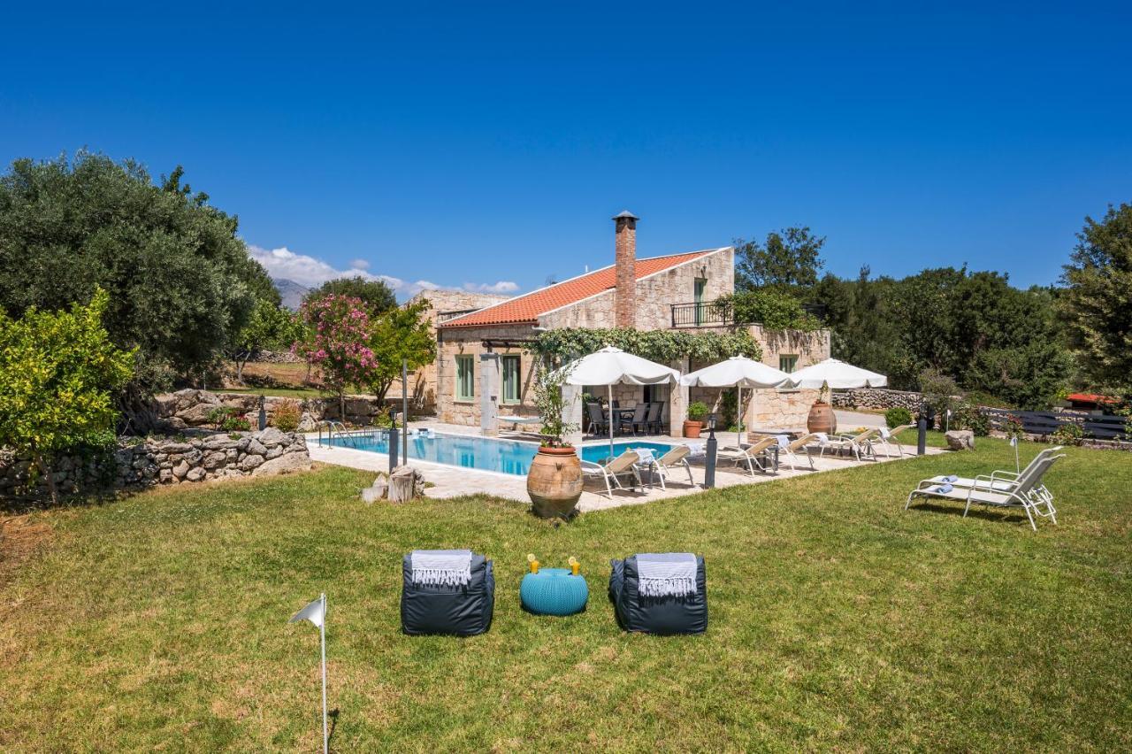 Boutique Villa Petra Amanda Heated Pool Optional Filippos Exterior photo