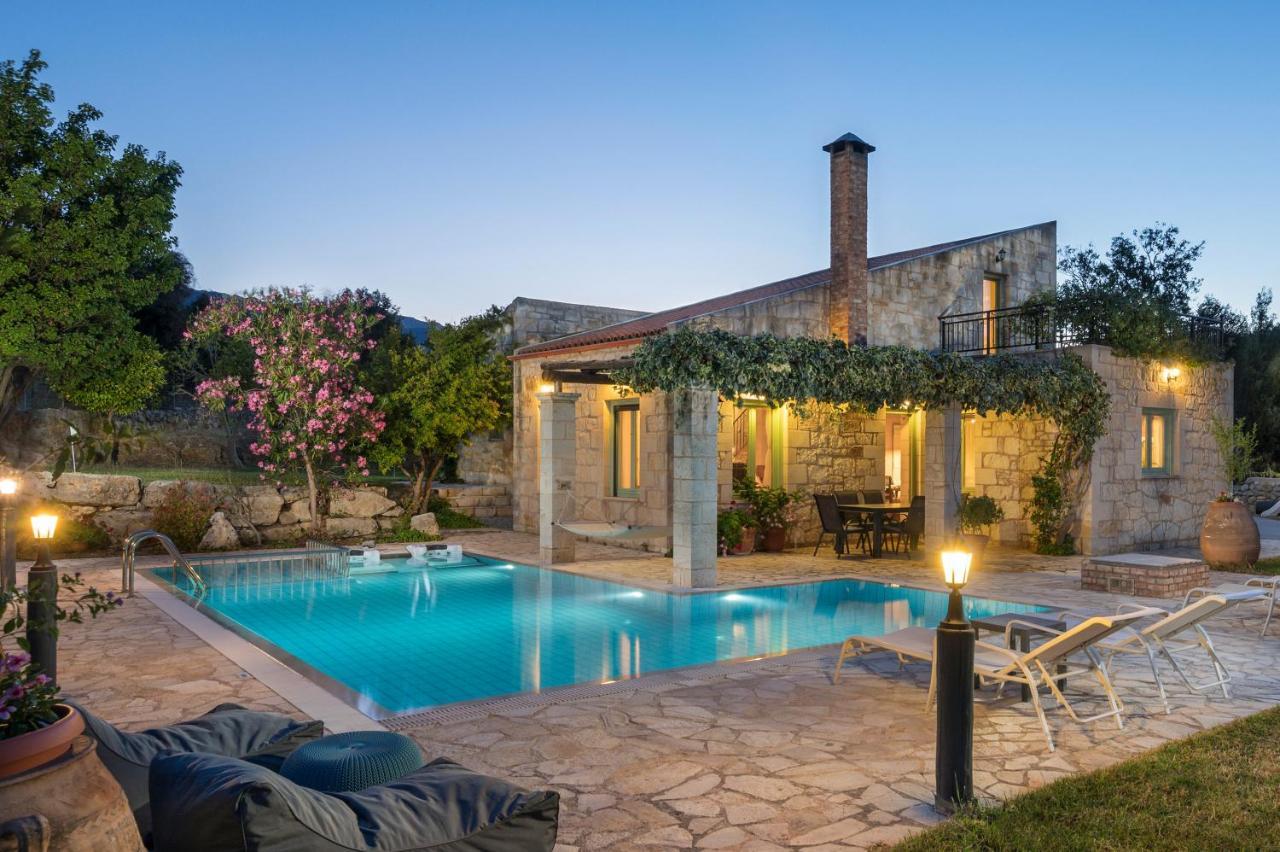 Boutique Villa Petra Amanda Heated Pool Optional Filippos Exterior photo